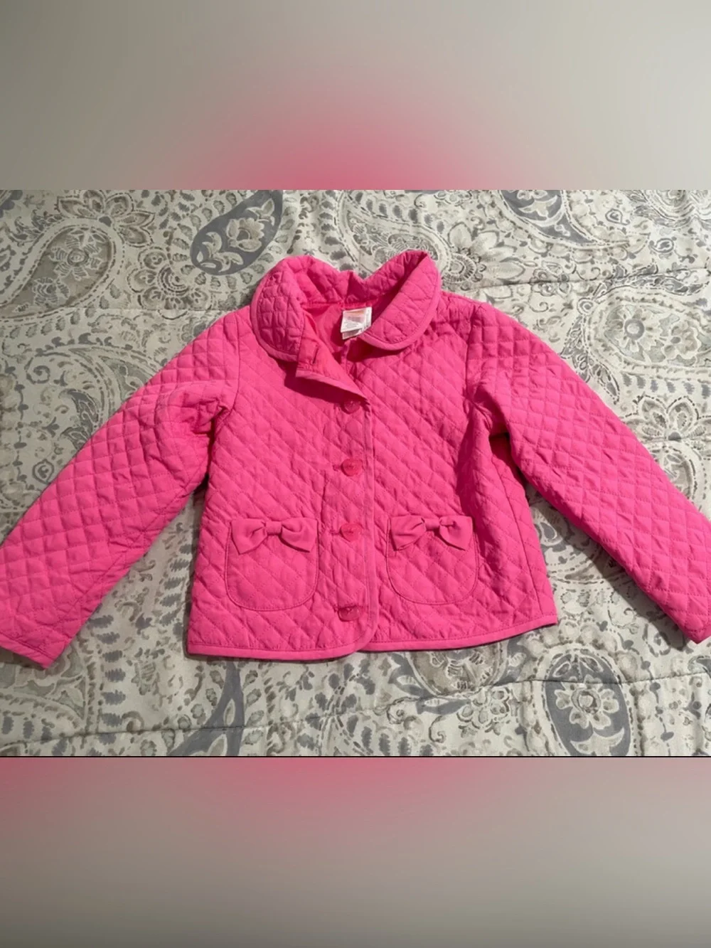 Gymboree Pink Quilted Jacket